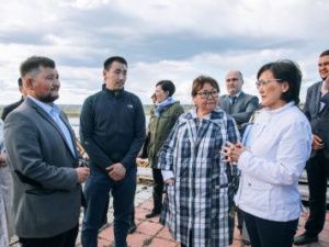 Сардана Авксентьева проверила ход подготовительных работ к Ысыаху Туймаады