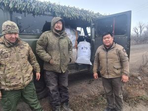 Бойцы опорных пунктов Якутии совершили за неделю более 20 маршей к линии соприкосновения для передачи посылок 
