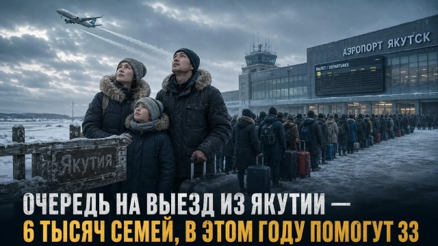 Очередь на выезд из Якутии — 6 тысяч семей, в этом году помогут 33