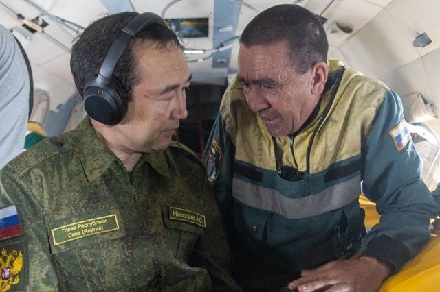 Глава Якутии: "На территории республики уменьшается количество лесных пожаров"