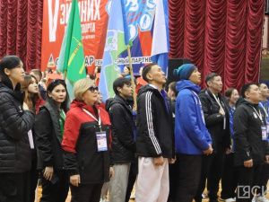 В Нерюнгри состоялось открытие V спартакиады зимних видов спорта Якутии