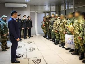 В Якутии  встретили бойцов отряда «Боотур», вернувшихся из зоны СВО