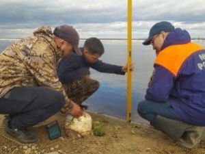 Вторая волна весеннего половодья проходит в Ленском районе 18.00