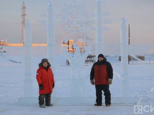Искусство из снега и льда: зимние скульпторы соревнуются в Якутске за звание лучшего