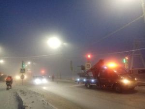 Новые светофоры появились на Окружном шоссе