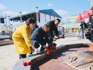 В Якутске отпраздновали 74-ю годовщину Великой Победы