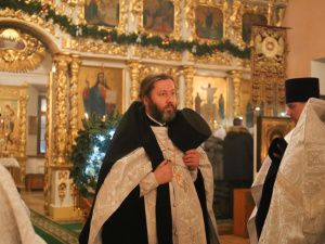 Фото: Рождество на территории Преображенского собора