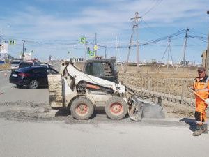 Плановая уборка пыли и ямочный ремонт улиц в Якутске на 18 мая