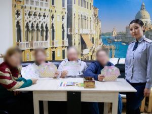 В колонии-поселении № 2 состоялся психологический тренинг «Корзина счастья»