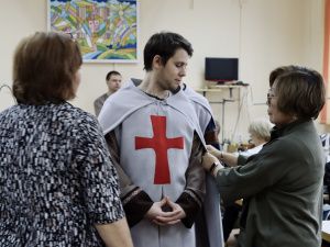 В Русском театре им. А.С. Пушкина готовится масштабная премьера спектакля об Александре Невском 