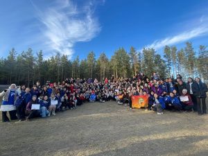 Активисты Движения первых прошли «Тропу испытаний»