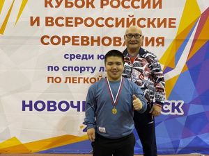 Якутский толкатель ядра установил рекорд России