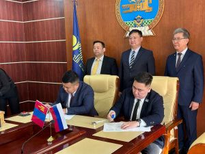 Подписано соглашение о побратимских связях между Верхоянским и Намским улусами с городом Хархорин в Монголии