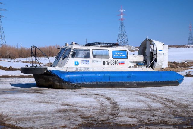 ВНИМАНИЕ: С 16 апреля трансфер пассажиров поезда через реку Лена будет выполняться  судами на воздушной подушке 