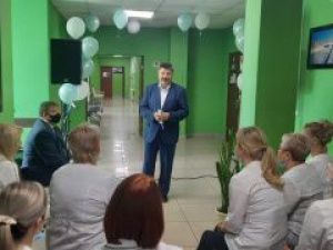 В ЖДЯ поздравили медиков