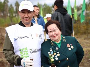 Глава Якутии принял участие в ежегодной всероссийской акции «Сохраним лес»