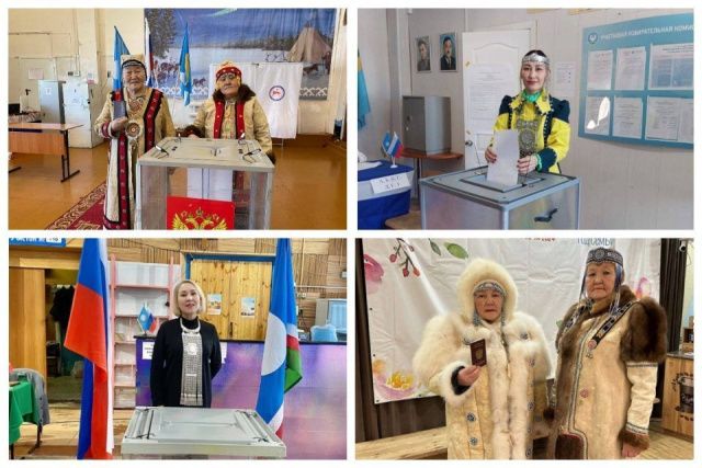 Фото: якутяне пришли на выборы в национальных костюмах