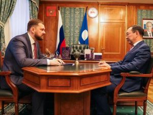 Глава Якутии Айсен Николаев провел рабочую встречу с руководителем ФАДН России Игорем Бариновым