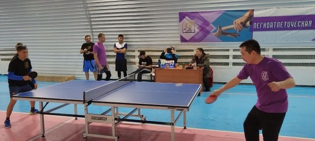 Спартакиада АО «АК «ЖДЯ»: Команда Вагонно-пассажирской службы стала победителем соревнований по настольному теннису
