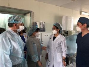 Специалисты  национального исследовательского центра им.Мешалкина высоко оценили работу врачей РБ№2-ЦЭМП ! 