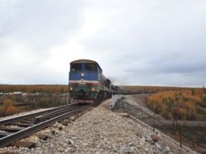 Перевозки продовольственных грузов по железной дороге Беркакит-Томмот выросли в полтора раза