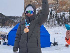 В Якутии прошёл первый республиканский ледовый забег «Ленские столбы»