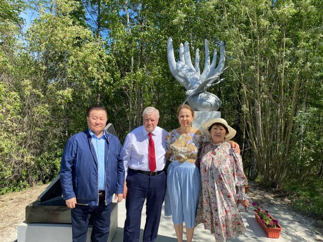 Сергей Миронов на "Ысыахе Олонхо" в Верхневилюйске