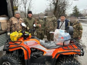 Делегация Хангаласского района Якутии доставила гуманитарный груз участникам СВО