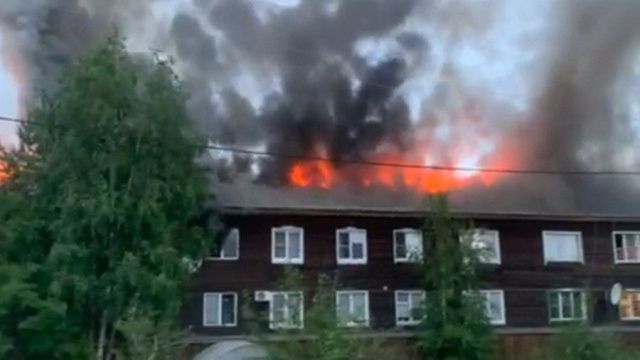 Более 40 олекминчан остались без крова. К пожару привёл некий обряд?