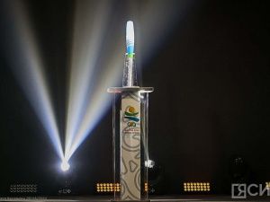 Факел эстафеты огня VIII международных игр «Дети Азии» презентовали в Якутске