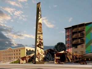 В Алдане установят грандиозную стелу «Город трудовой доблести» за 61 900 000,00 рублей