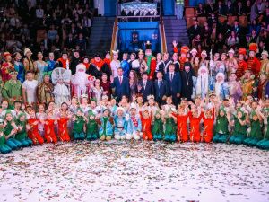 В 20-й раз в Якутске состоялась Ёлка Главы Якутии