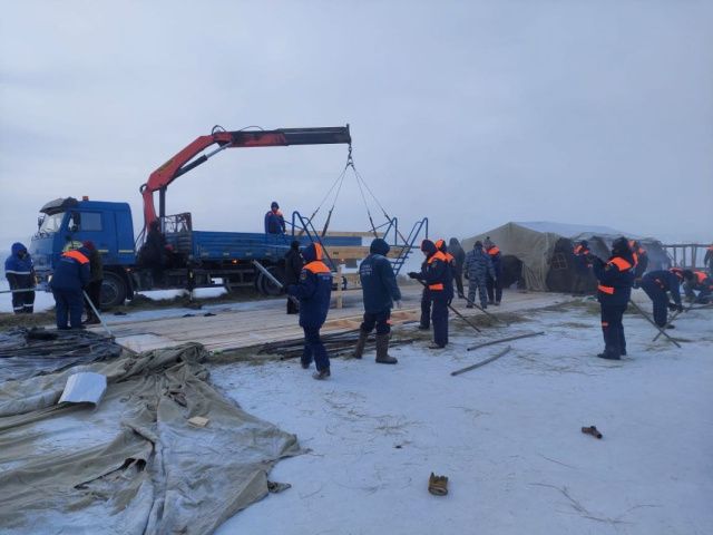 В Якутске завершились Крещенские купания