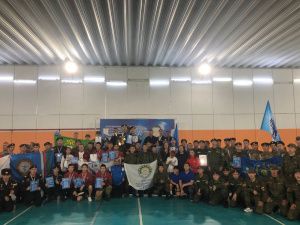 В Якутске прошла военизированная эстафета памяти омоновца Андрея Ощепкова