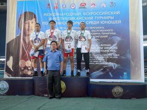 Завершился турнир по вольной борьбе среди юношей в честь олимпийского чемпиона Павла Пинигина на призы АО «АК «ЖДЯ»