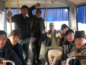 Фотофакт: Ребята из Хангаласс отправляются на частичную мобилизацию