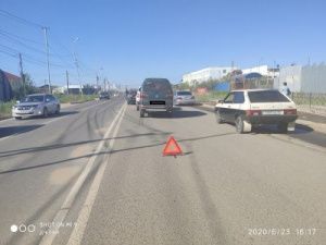 В Якутске произошло массовое ДТП с участием четырех автомашин