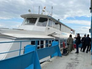 ВАЖНО: С 1 июня трансфер пассажиров поезда будет выполняться на теплоходе «В. Рукавишников»