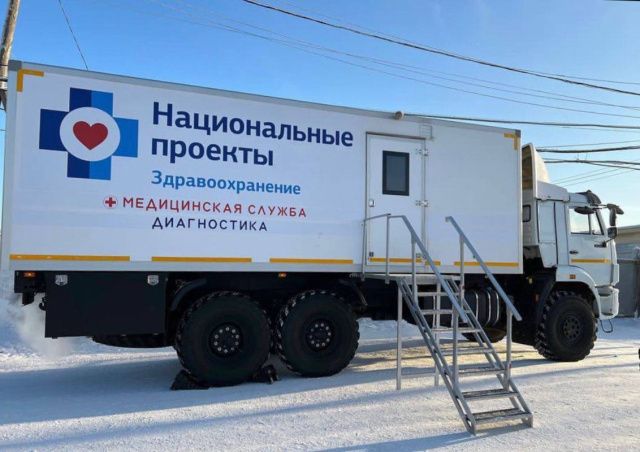 Свыше 1,5 тысяч жителей Нюрбинского района прошли осмотры в мобильных медицинских комплексах