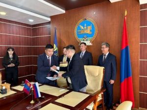 Подписано соглашение о побратимских связях между Верхоянским и Намским улусами с городом Хархорин в Монголии