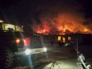 В Усть-Алданском районе сгорело здание детсада