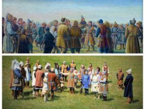 Якутяне оживили знаменитую картину