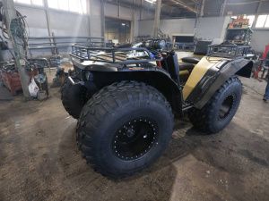 Визит Трутнева начался с посещения базы по производству квадроциклов