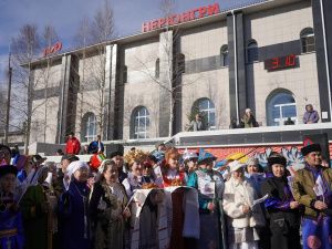 3 октября 2026 года на железнодорожном вокзале города Нерюнгри прошла торжественная встреча участников Международного проекта «Поезд дружбы: вместе к Победе!»