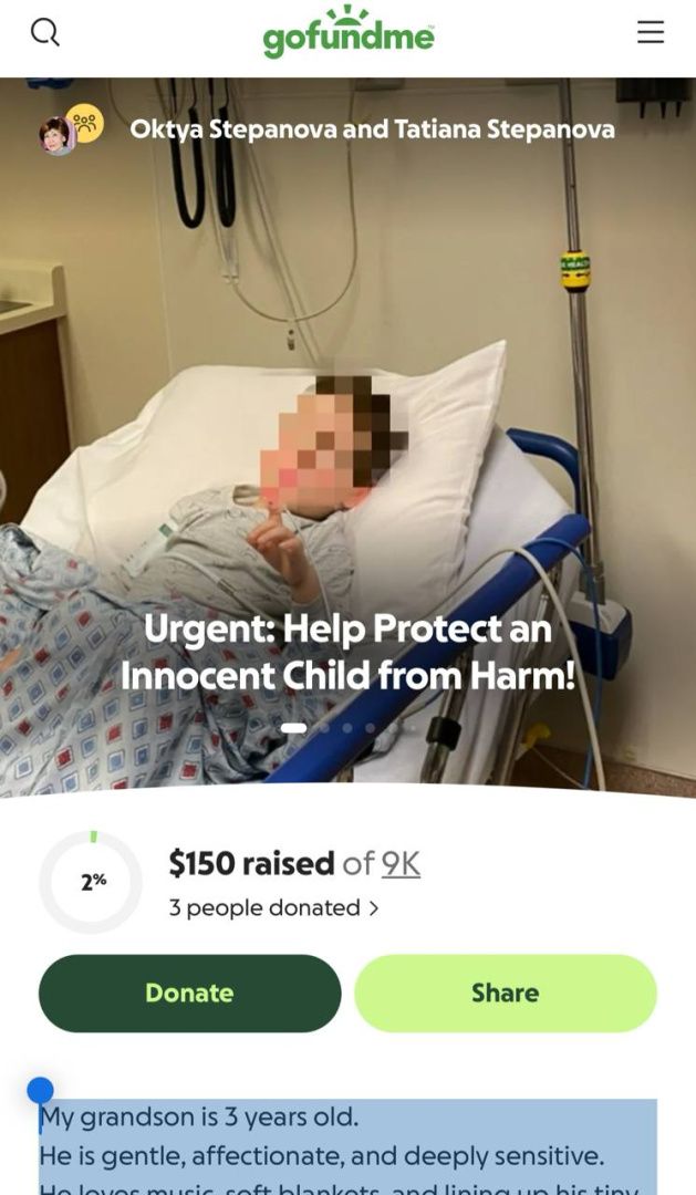 Крик о помощи из США: якутская семья борется за безопасность маленького ребёнка