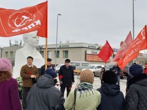 Митинг, посвященный Дню космонавтики