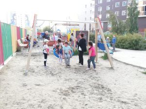 В Якутске отремонтирован игровой парк «Обнаженные сердца»