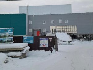 В спортивном комплексе в Сайсарах ведутся отделочные работы