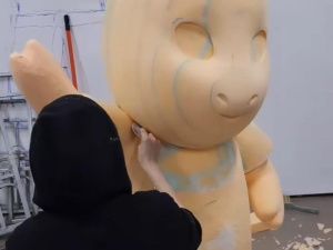 Команда якутского косплеера Айаала Федорова создала статую жеребенка Тооку