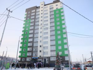 В Якутске новый жилой дом заселяют арендаторы
